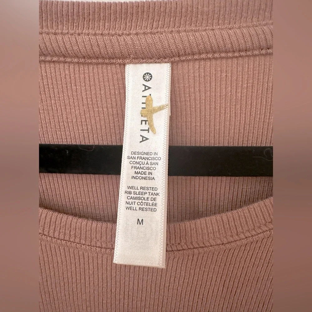 Athleta Well Rested Rib Sleep Tank M - Picture 3 of 5